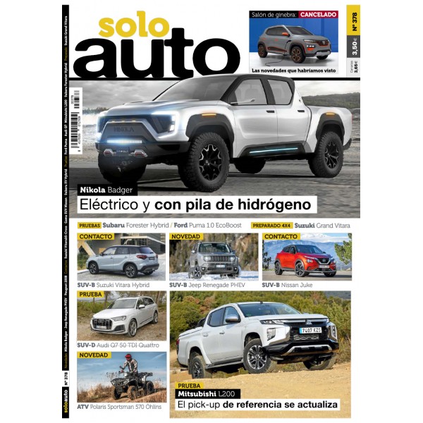 SOLO AUTO4X4 & SUV (revista trimestral) - suscripción