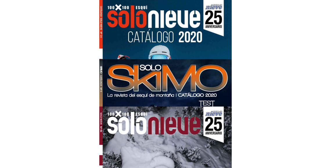 SOLO NIEVE + CATÁLOGO +  SOLO SKIMO