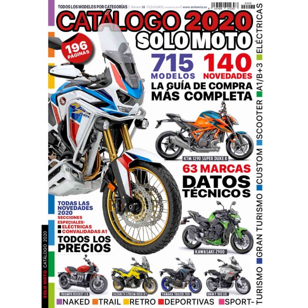 CATÁLOGO SOLO MOTO 2020 CATÁLOGO SOLO MOTO 2020